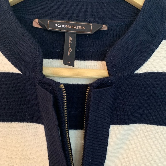 BCBG MaxAzria striped cardigan - Picture 1 of 5